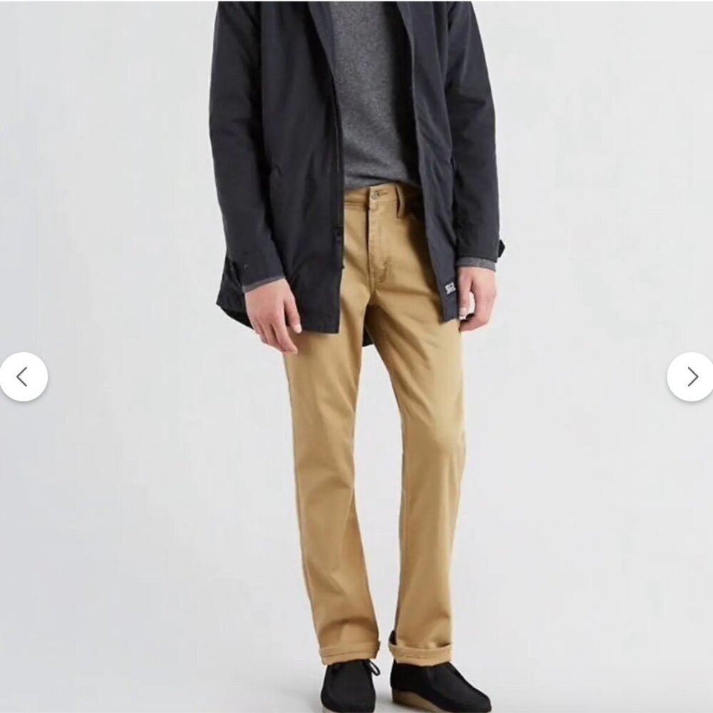 Levi's Tan 514 Straight Fit Men's Pants - 32 X 32